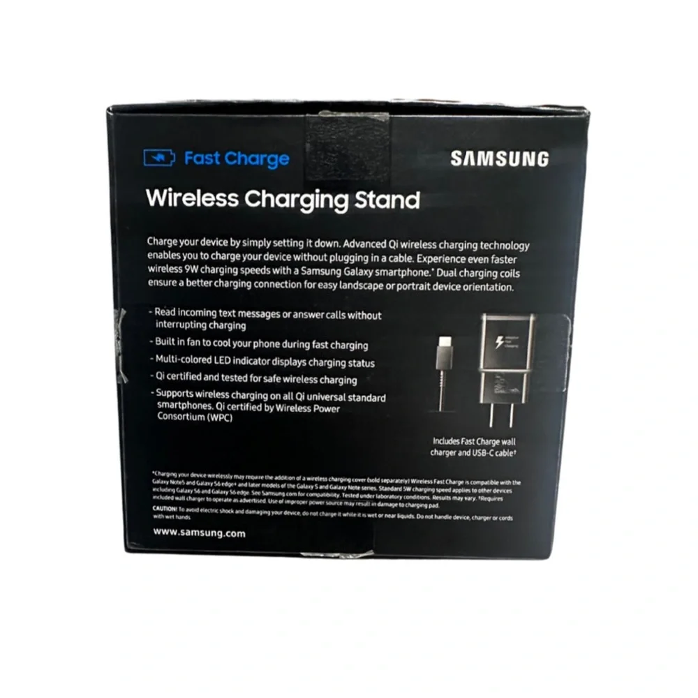 Samsung Fast Charge Wireless Stand 2018, Black